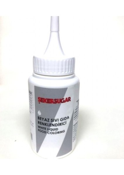 Beyaz Sıvı Gıda Boyası 150 ml