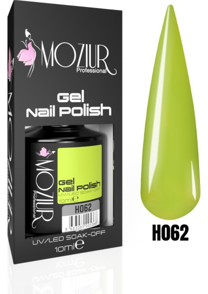 Mozıur H062 Uv LED Kalıcı Oje 10ML