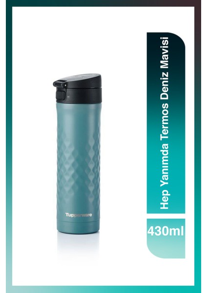 Hep Yanımda Termos 430ml Deniz Mavisi