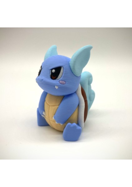 #0008 Chibi Wartortle Pokemon Figürü