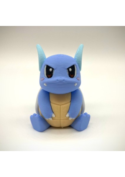 #0008 Chibi Wartortle Pokemon Figürü