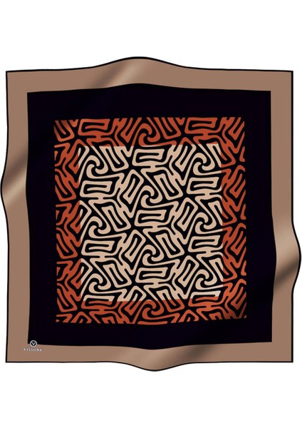 Tivil Taba Desenli Ipek Eşarp DGN51373-01-14 fiyatları