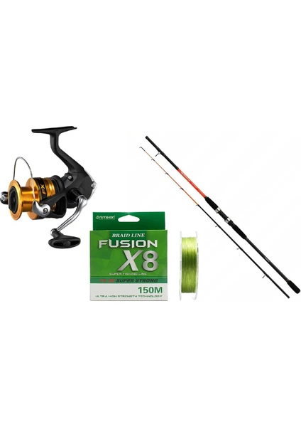 Fx 4000 SHIMANO Sonora 180CM 50-150GR Fusion 150MT 0.18MM Ip Tekne Seti