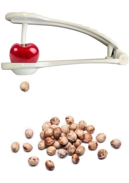 Pratik Kolay Zeytin ve Vişne Çekirdeği Çıkarma Aleti Aparatı