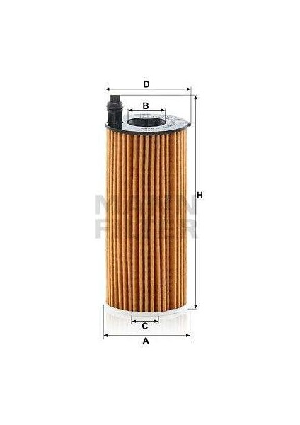 Yag Fıltresı Bmw B37 B38 B46 B48 B47 F10 F20 F30 G20 G30 F32 F34 F36 G11 G01 G05 F25 F26 Z4 Mann HU6014/1Z Oem