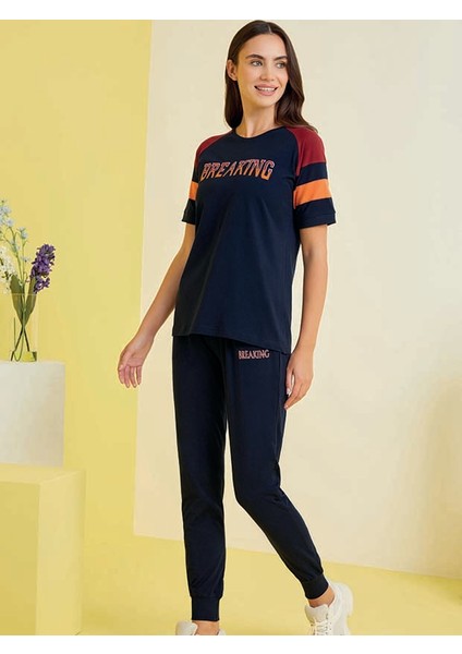 7571 Kadın Yazlık Pijama Takım