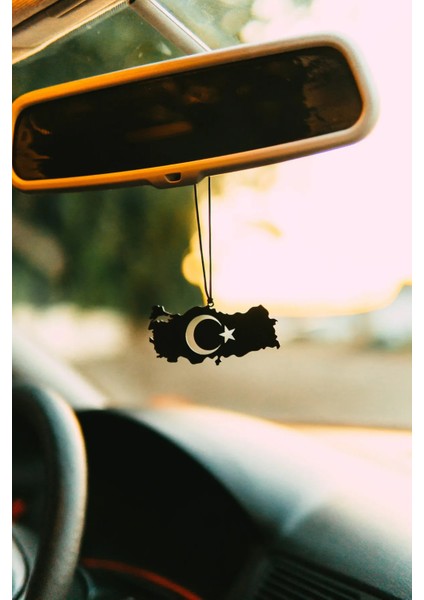 Araba Süsü Metal Türkiye Haritası Dikiz Aynası Süsü Oto Aksesuar modelleri