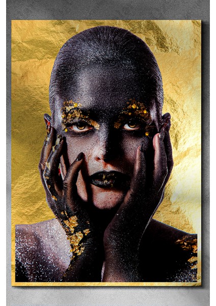 Güzellik Merkezi Kuaför Çerçevesiz Çerçeve Görünümlü 4 Parça Mdf Duvar Tablo Seti Lazer Kesim modelleri