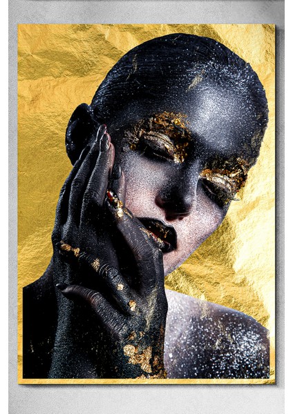 Güzellik Merkezi Kuaför Çerçevesiz Çerçeve Görünümlü 4 Parça Mdf Duvar Tablo Seti Lazer Kesim indirimleri