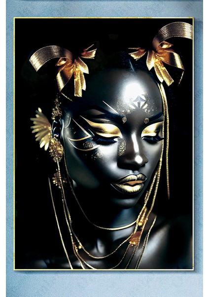 Güzellik Merkezi Kuaför Çerçevesiz Çerçeve Görünümlü 4 Parça Mdf Duvar Tablo Seti Lazer Kesim indirimleri