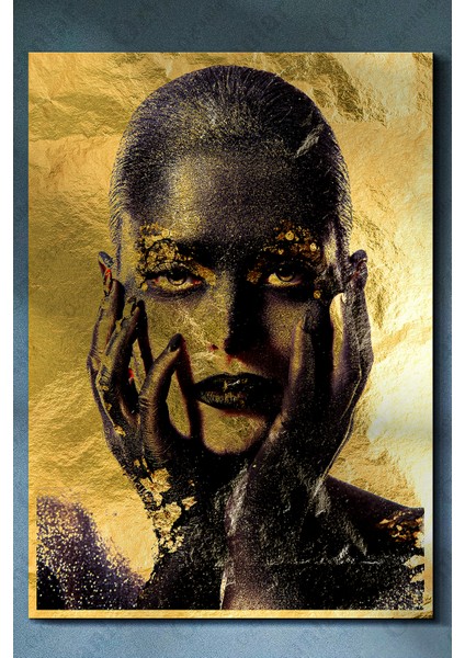 Güzellik Merkezi Kuaför Çerçevesiz Çerçeve Görünümlü 4 Parça Mdf Duvar Tablo Seti Lazer Kesim modelleri