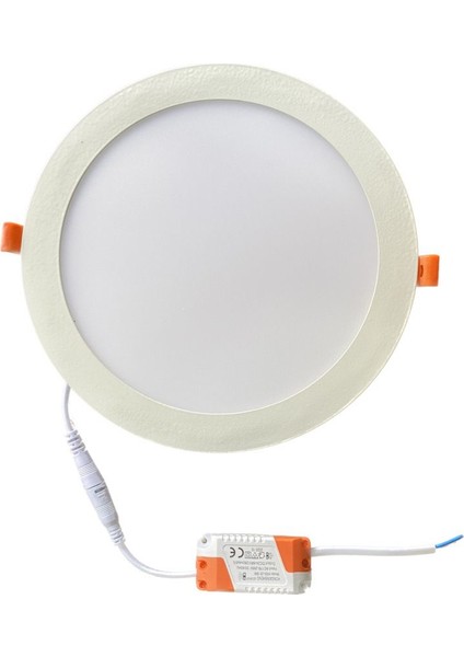 LD473 Slim Yuvarlak LED Panel 18W (3000K) 5 Adet