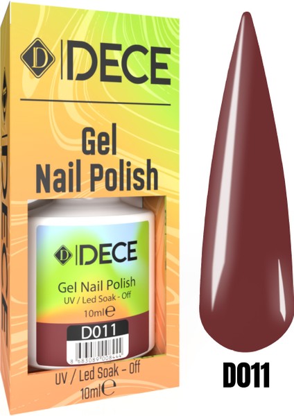 D011 Profesyonel Kalıcı Oje 10 ml Tırnak Bakımında Uzun Süreli Koruma Sağlar