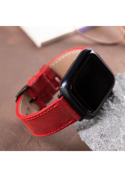 Apple Watch 42MM 44MM 45MM 49MM 3 / 4 / 5 / 6 / Se / 7 / 8 / Ultra Deri Kordon Deri Kayış fırsatları