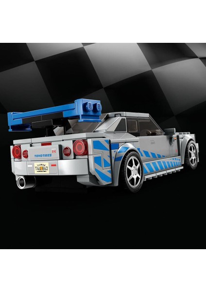 Speed Champions Daha Hızlı Daha Öfkeli Nissan Skyline GT-R (R34) 76917