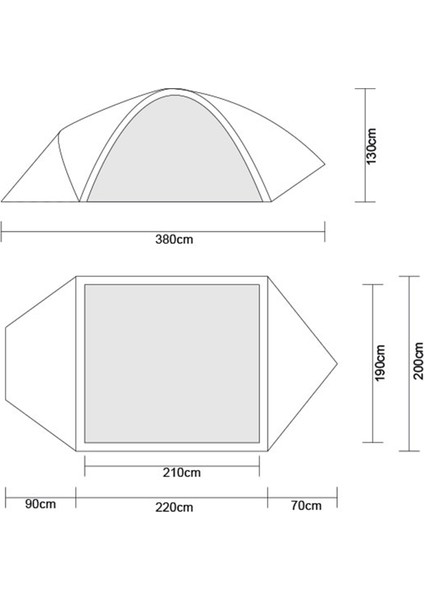 Nord 3 Kişilik Çadır
