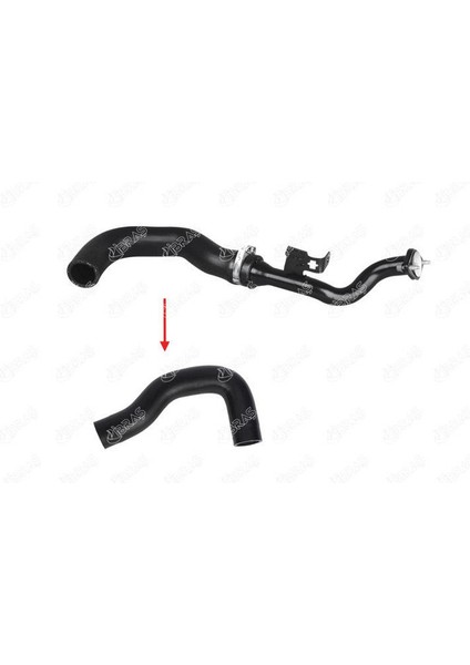 Turbo Hortumu Metal Boru Harıc Lınea 1.3jtd/1.4 16V Turbo İbraş 15410 Oem