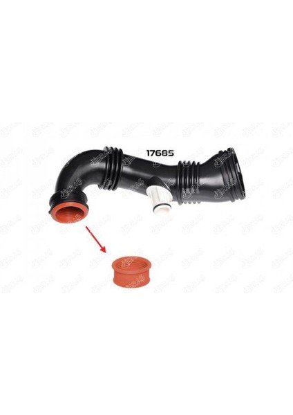 Turbo Hortum Contası Partner TEPEE-P107-P206-P207-P307-P308-P1007-EXPERT Iıı-C2-C4-Berlıngo 1.6hdı İbraş 17680 Oem - 1434.C8|9686311380