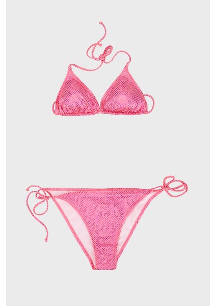 Rubin Kolay Kuruyan Uv Korumalı Desenli Bikini Bayan Bikini SM22140013