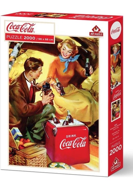 Coca-Cola Serinleten An 2000 Parça Puzzle