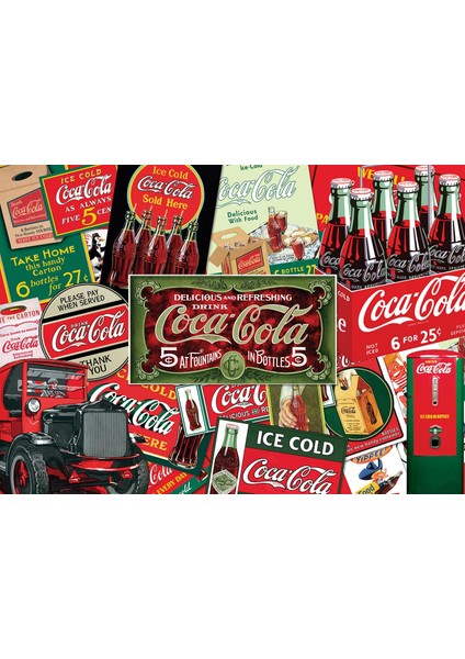 Art Puzzle Coca-Cola Soğuk Içiniz 500 Parça Puzzle