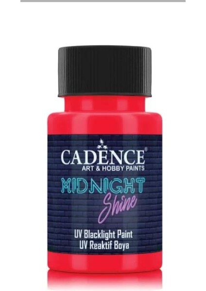 Mıdnıght Uv Reaktıf Boya 06 Kırmızı 50 ml