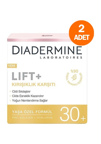 Lift 30+ Gündüz Kremi (2 Adet)