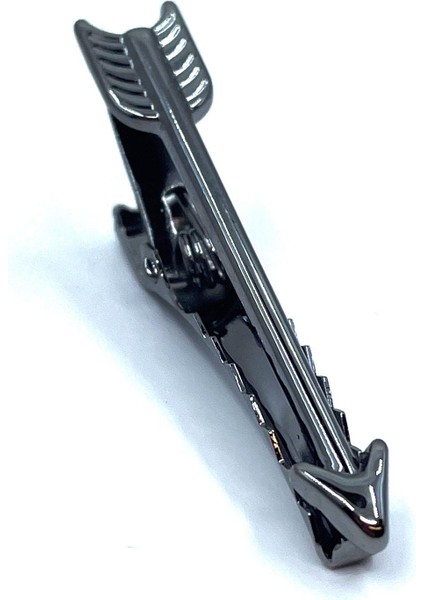 Ok Motif Füme Renk Kravat Iğnesi KIY717