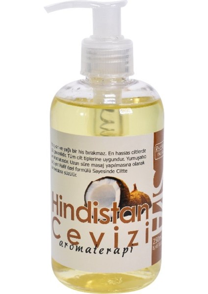 Hindistan Ceviz Aromaterapi Masaj Yağı 250 ml