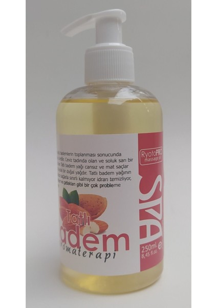 Tatlı Badem Aromaterapi Masaj Yağı 250 ml