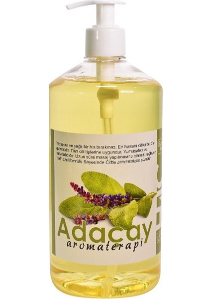 Ryotopro Adaçayı Aromaterapi Masaj Yağı 2 Adet 1 Litre