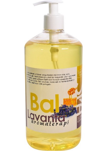 Bal - Lavanta Aromaterapi Masaj Yağı 1 Litre
