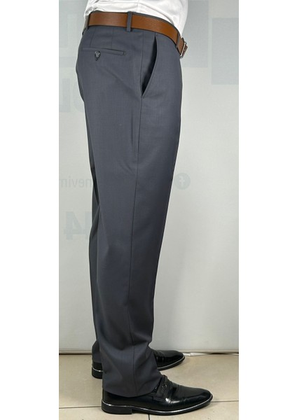 Erkek Klasik Kesim Diz Astarlı Polıvıskon Kumaş Pantolon fırsatları