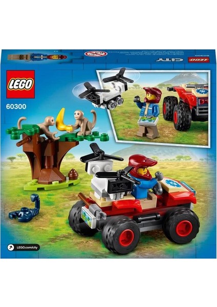City Vahşi Hayvan Kurtarma ATV'si 60300