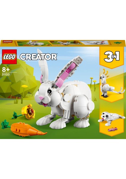 Creator 3 ü1 Arada Beyaz Tavşan