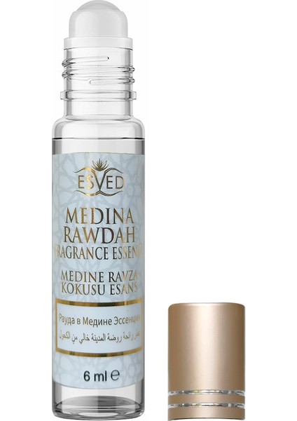 Medine Ravza Kokusu Alkolsüz Esans 6ml. 6'lı Paket