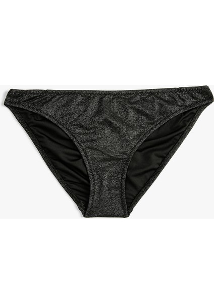 Simli Bikini Altı Yüksek Bel