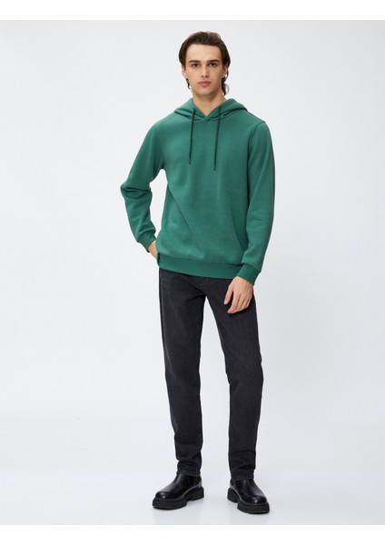 Basic Kapşonlu Sweat Uzun Kollu fiyatları