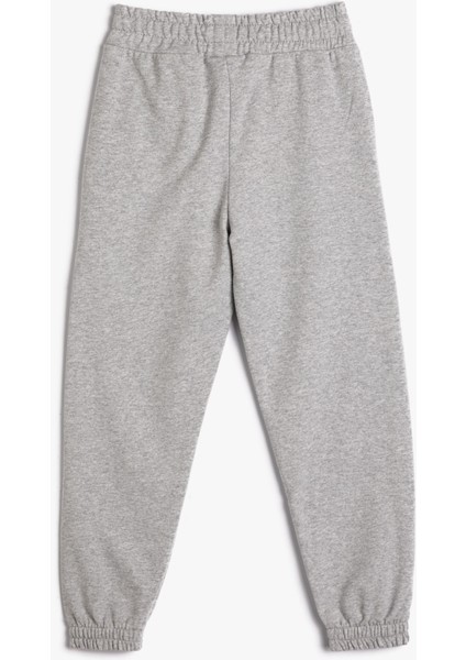 4Wkg40040Ak 031 Gri Kız Çocuk Pamuk Jersey Eşofman Alt fiyatları
