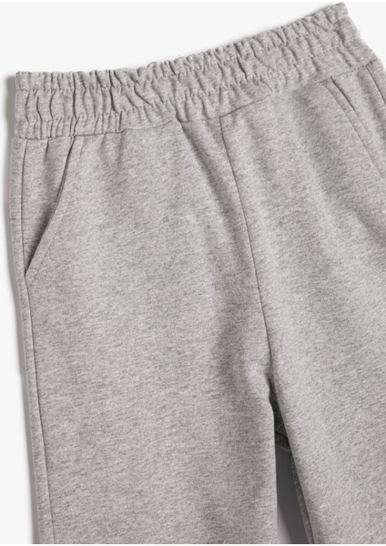 4Wkg40040Ak 031 Gri Kız Çocuk Pamuk Jersey Eşofman Alt modelleri