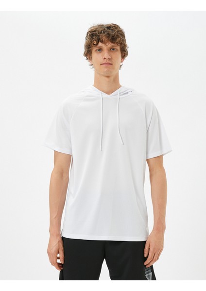 Basic Spor Tişört Kapşonlu Reglan Kollu modelleri