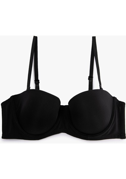 Balenli Sütyen Dolgusuz Kaplı Basic