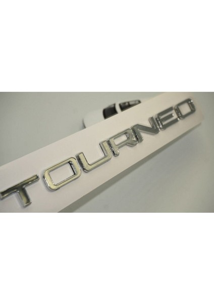 Courier Custom Tourneo 3m 3D Parlak Krom Abs Bagaj Yazı Logo Amblem