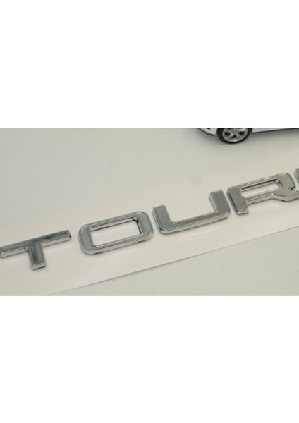 Courier Custom Tourneo 3m 3D Parlak Krom Abs Bagaj Yazı Logo Amblem fırsatları