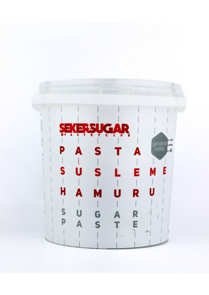 Şeker&Sugar Şeker Hamuru 1 kg-Yeşil