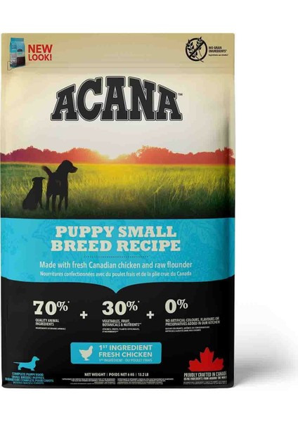 Heritage Puppy Small Breed Tahılsız Köpek Maması 6 kg