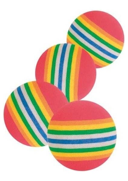 Kedi Oyuncağı Renkli Top 3,5cm