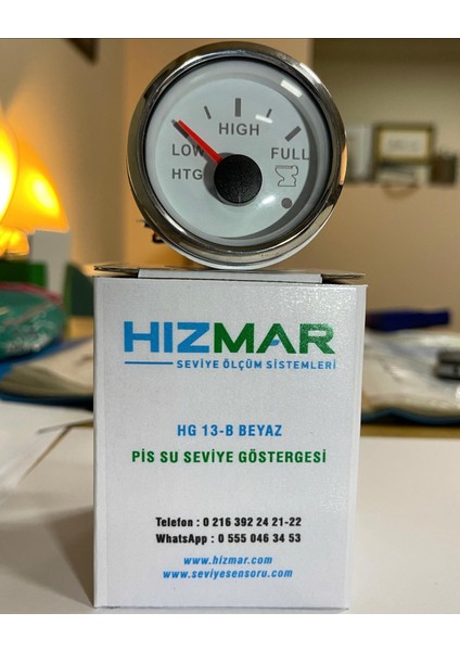 Beyaz Atık Su Seviye Göstergesi - 0-190 Ohm Özel Tasarım fırsatları