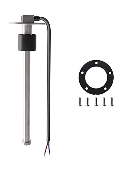 15 cm Su Seviye Şamandırası & Seviye Sensörü - 0-190 Ohm - Tekne & Karavan