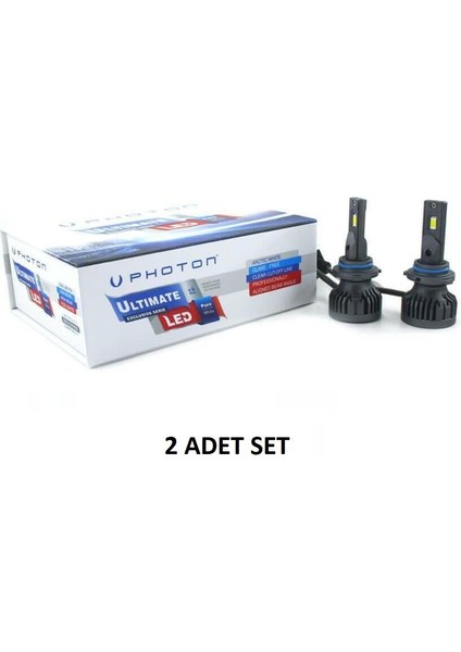 LED Ampul Ultımate Hb4 9006 Plus 6000K 9500 Lumens Photon UL2326